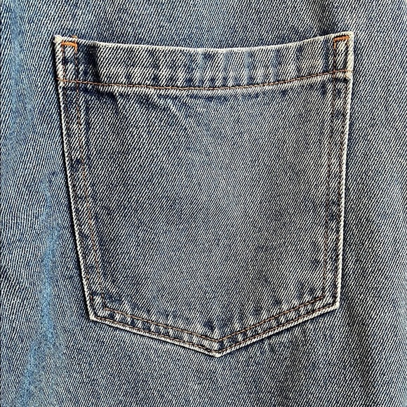 ZARA Z1975 High Waist Wide Leg Jeans, Size 10 - Picture 9 of 11